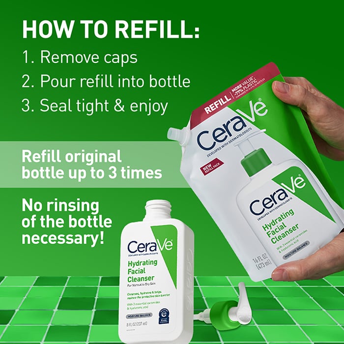 Hydrating Facial Cleanser Refill