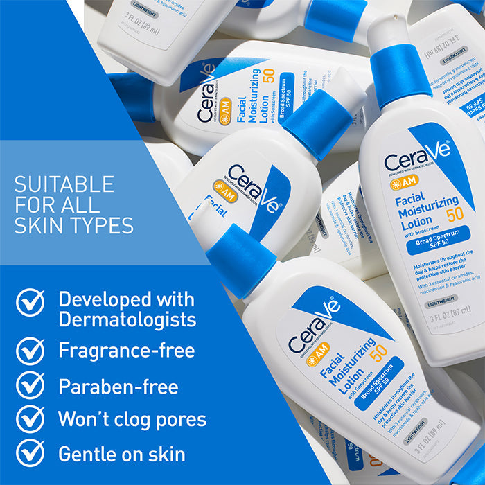 AM Facial Moisturizing Lotion SPF 50