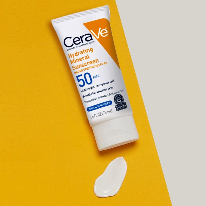 Hydrating Mineral Sunscreen SPF 50 Face Lotion