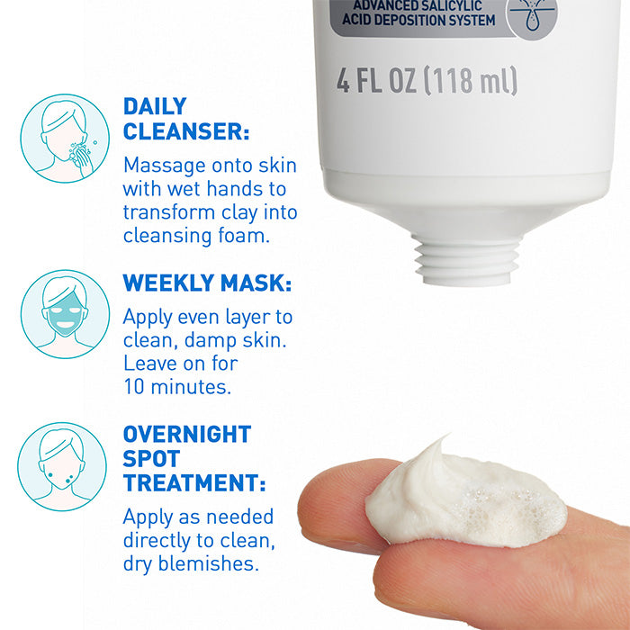 Acne Clay To Foam Cleanser