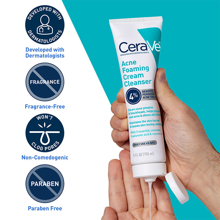 Acne Foaming Cream Cleanser