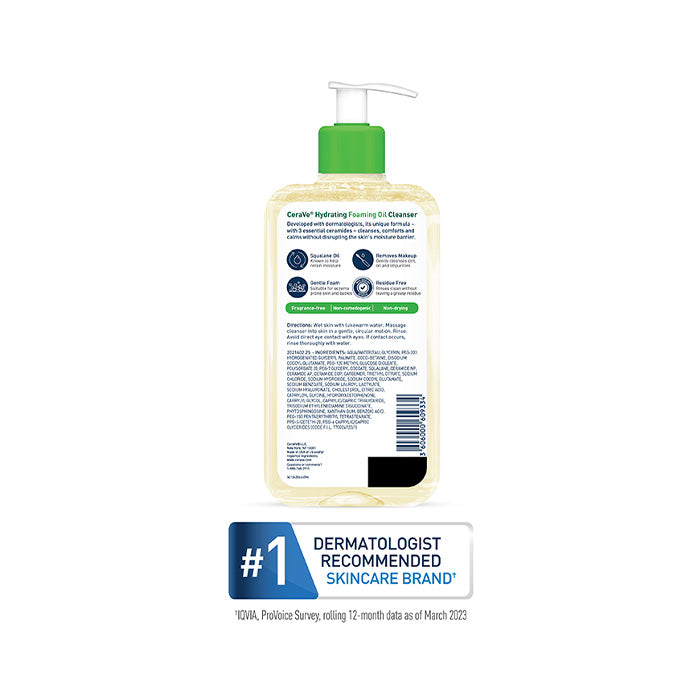 Hydrating Foaming Oil Cleanser