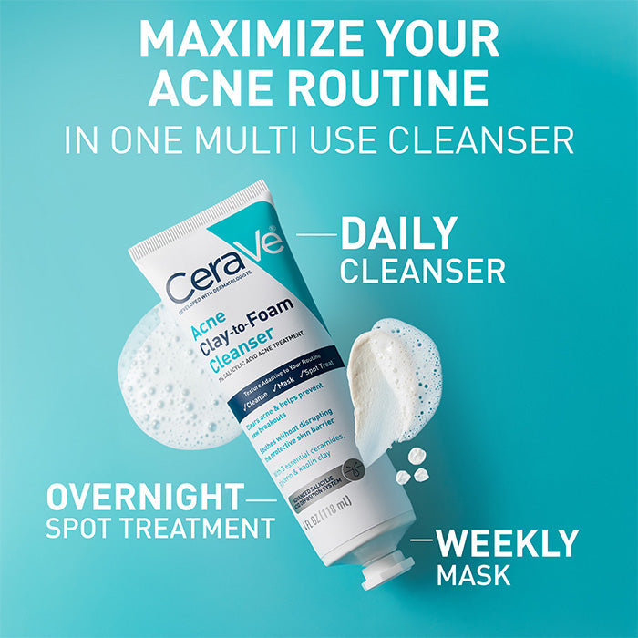 Acne Clay To Foam Cleanser