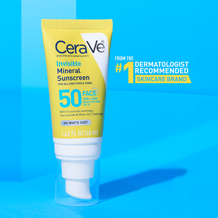 Invisible Mineral Sunscreen SPF 50