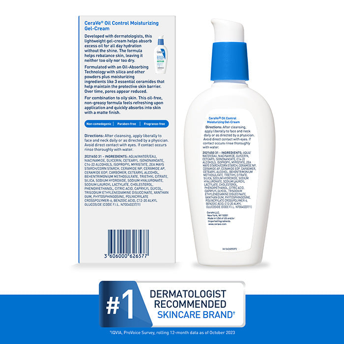 Oil Control Moisturizing Gel-Cream