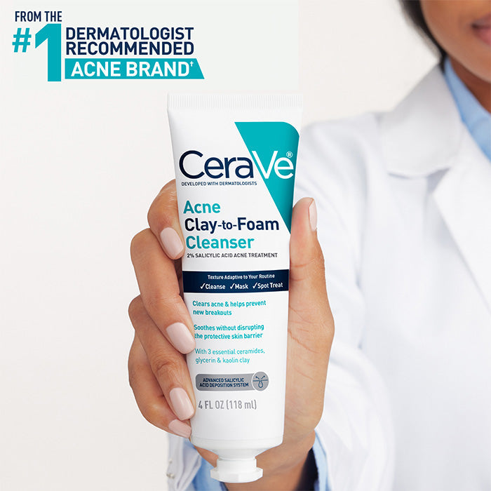 Acne Clay To Foam Cleanser